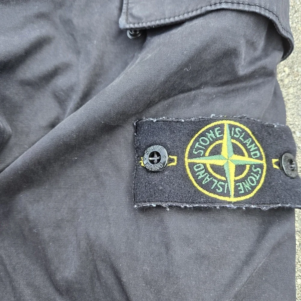 Stone Island Type SK Cargo Pants Black Size 31